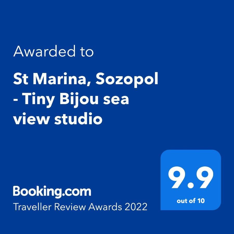Tiny Bijou Sea View Studio - Santa Marina - Sosopol Exterior foto